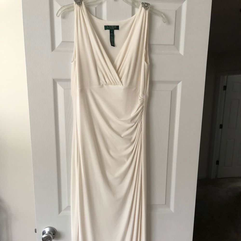 Lauren Ralph Lauren dress with beaded detail